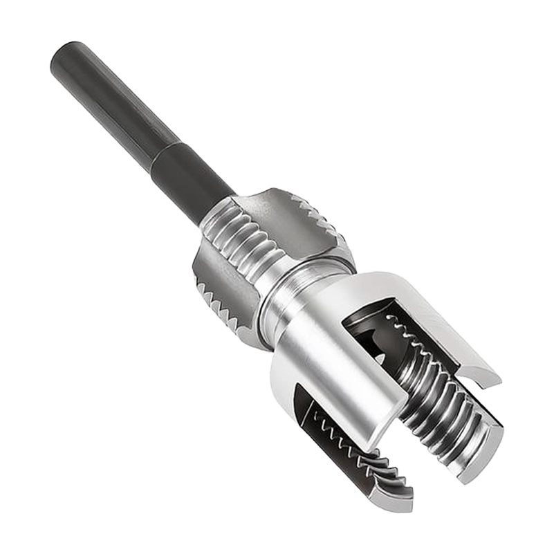 Pipe Tapping and Threading Tool