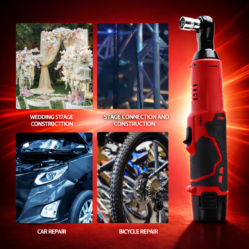 Electric Right Angle Ratchet Wrench