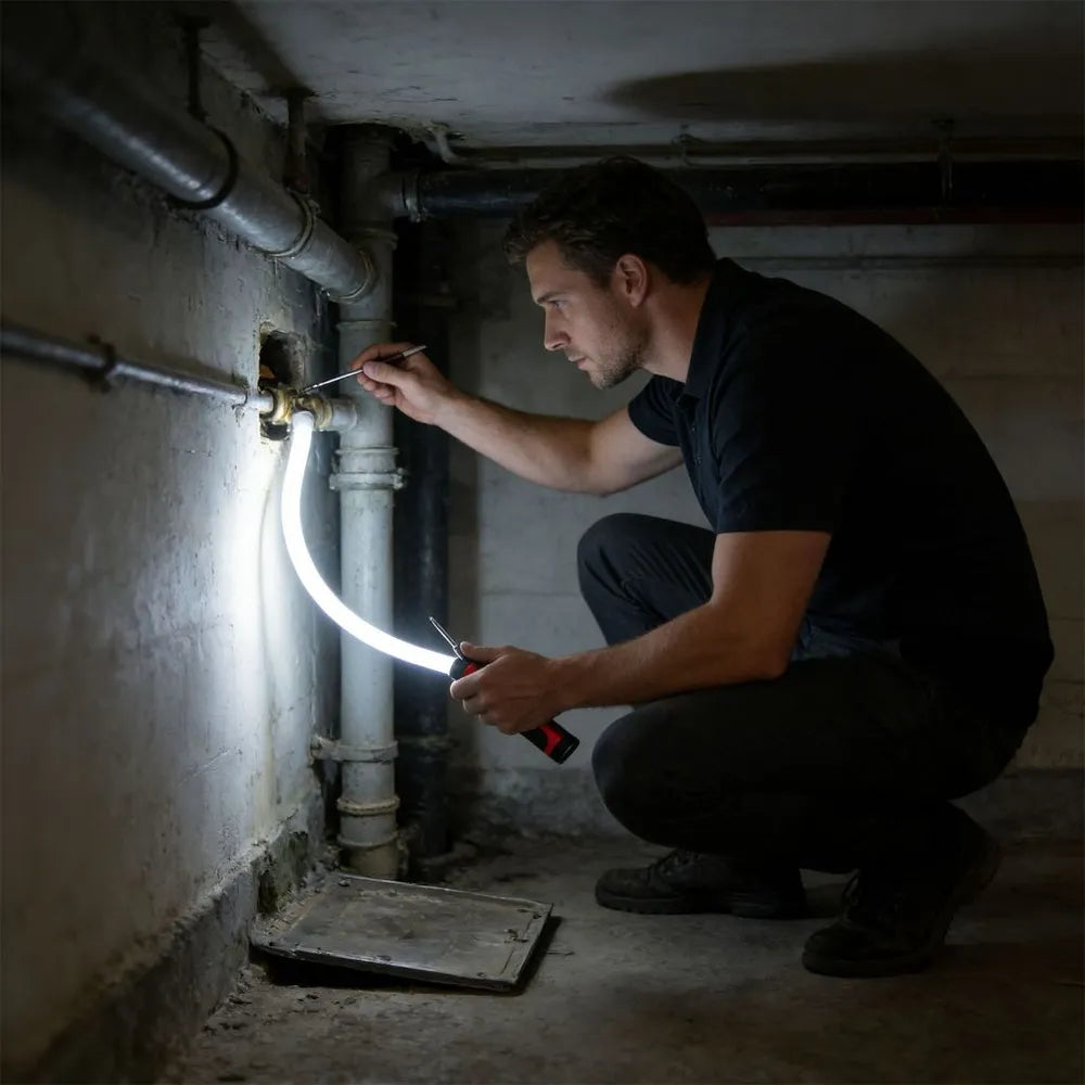 Bendable LED Flashlight Stick