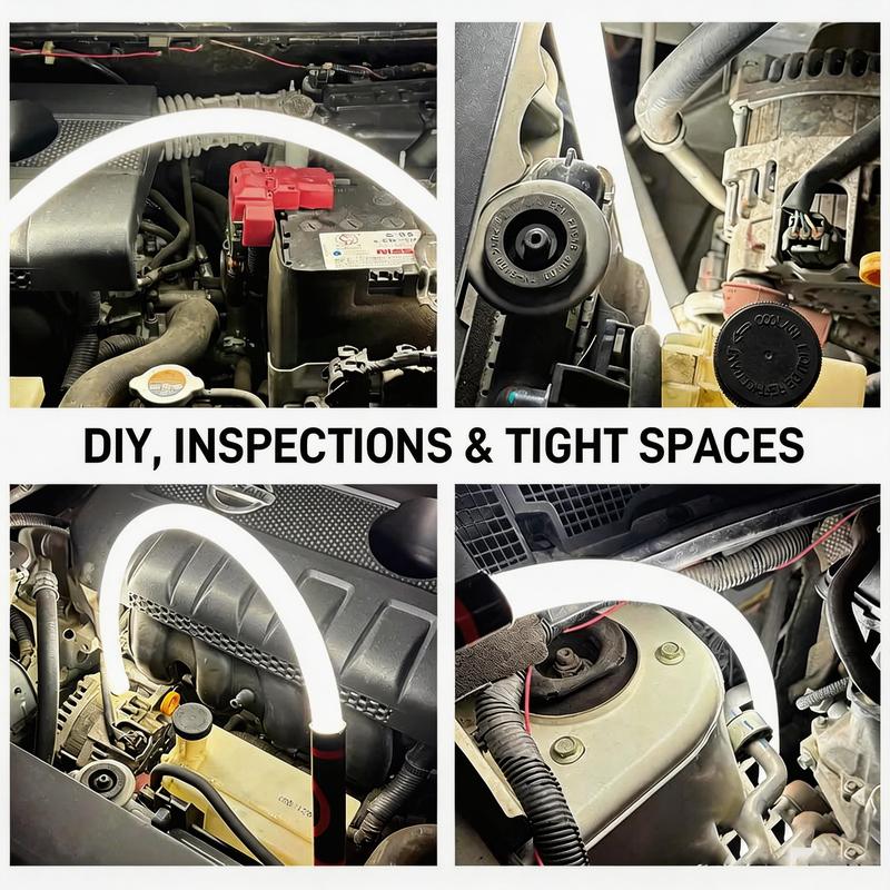 Bendable LED Flashlight Stick