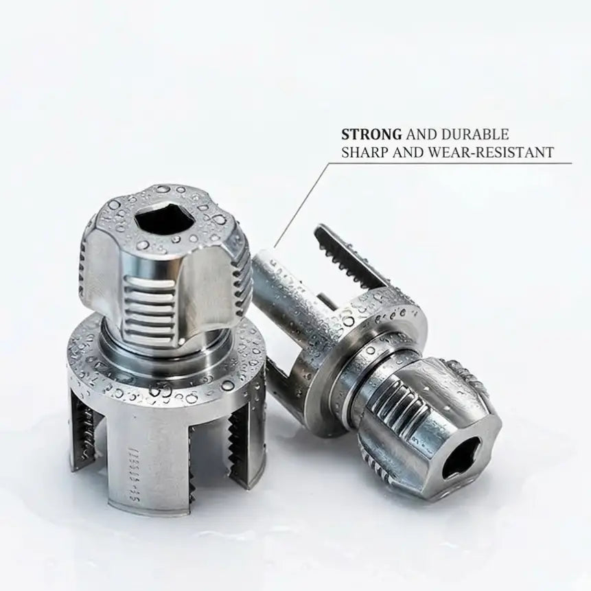 Pipe Tapping and Threading Tool