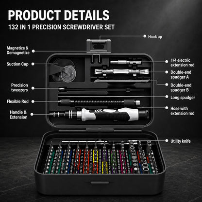 132 In 1 Precision Screwdriver Set